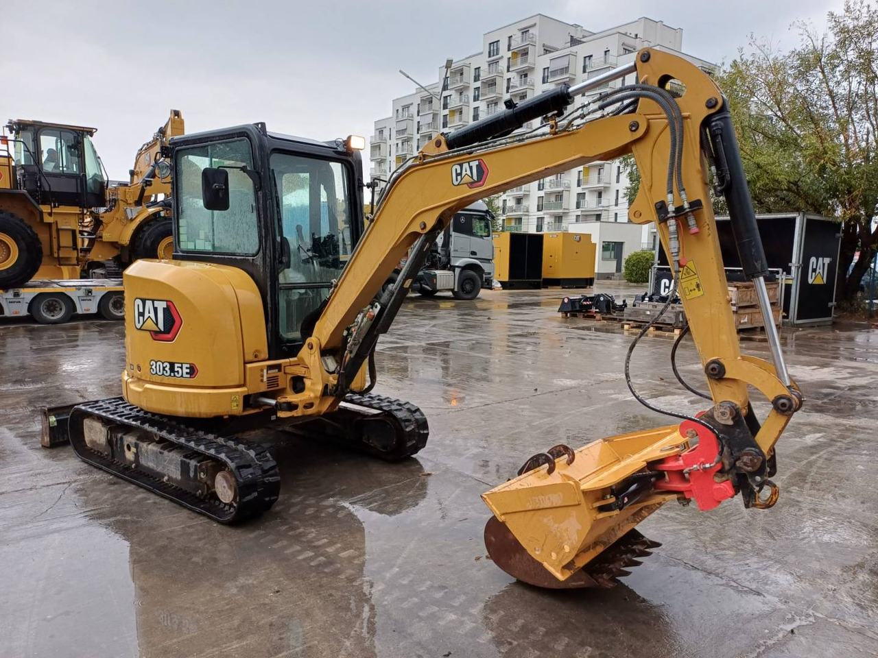 CAT 303.5ECR - Pelle sur chenille: photos 2 CAT 303.5ECR - Pelle sur chenille: photos 2