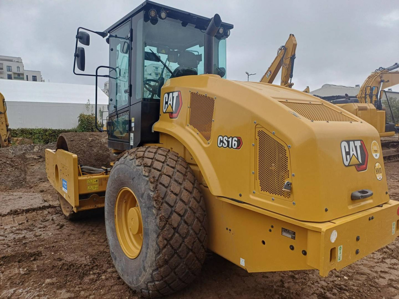 CAT CS16-03 - Compacteur à pieds de mouton/ Monocylindre: photos 4 CAT CS16-03 - Compacteur à pieds de mouton/ Monocylindre: photos 4