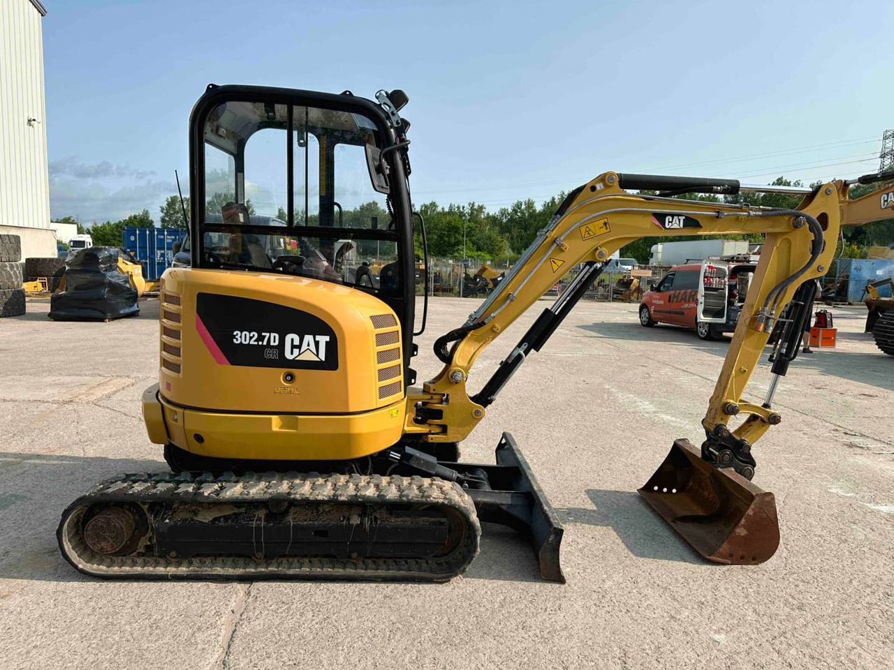 Pelle sur chenille CAT 302.7DCR: photos 14 Pelle sur chenille CAT 302.7DCR: photos 14