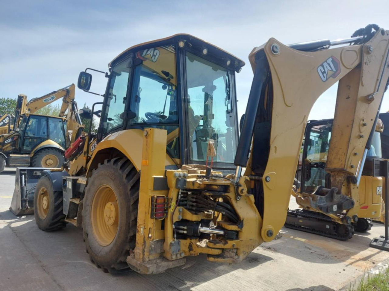 CAT 428 - Tractopelle: photos 4 CAT 428 - Tractopelle: photos 4