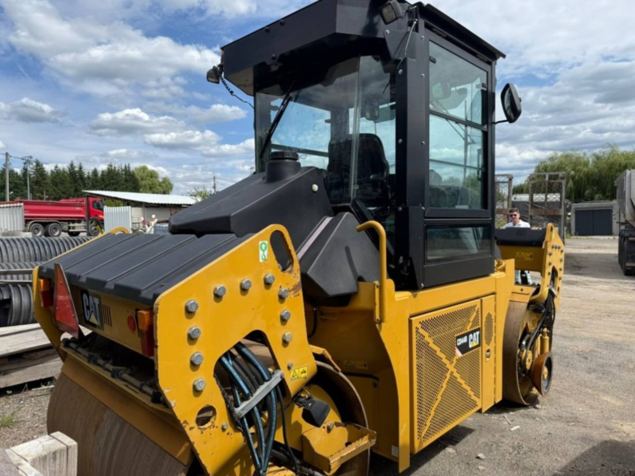 CAT CD44B - Rouleau compresseur: photos 4 CAT CD44B - Rouleau compresseur: photos 4