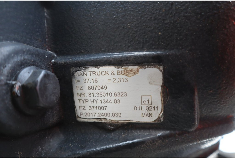 MAN HY-1344-03 I=2.31 37/16 - Essieu arrière pour Camion: photos 4 MAN HY-1344-03 I=2.31 37/16 - Essieu arrière pour Camion: photos 4