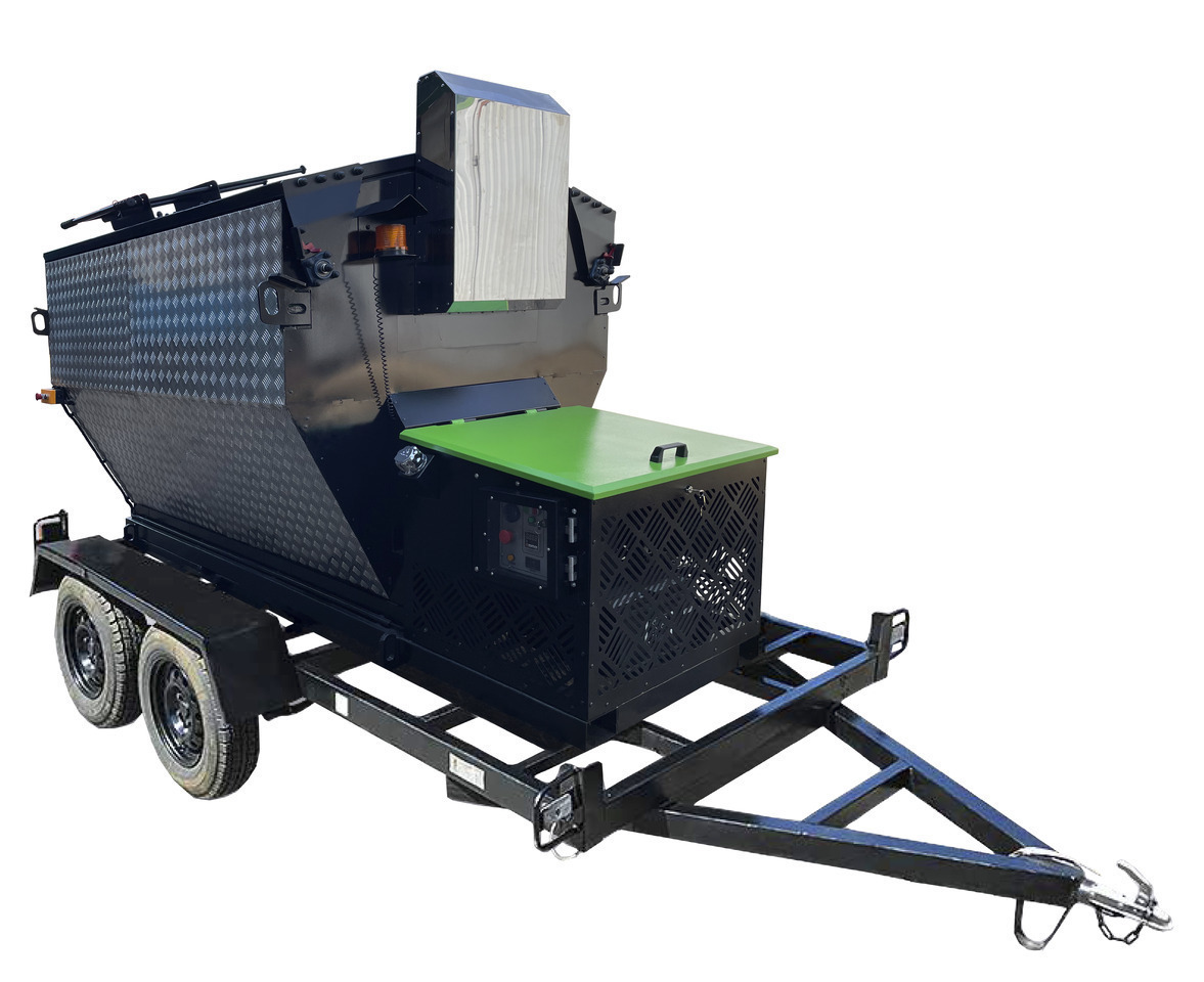 TICAB Asphalt Hot Box from the Manufacturer for 2,8 t, termiskais bunkurs asfaltam HB-2 - Travaux routiers: photos 4 TICAB Asphalt Hot Box from the Manufacturer for 2,8 t, termiskais bunkurs asfaltam HB-2 - Travaux routiers: photos 4