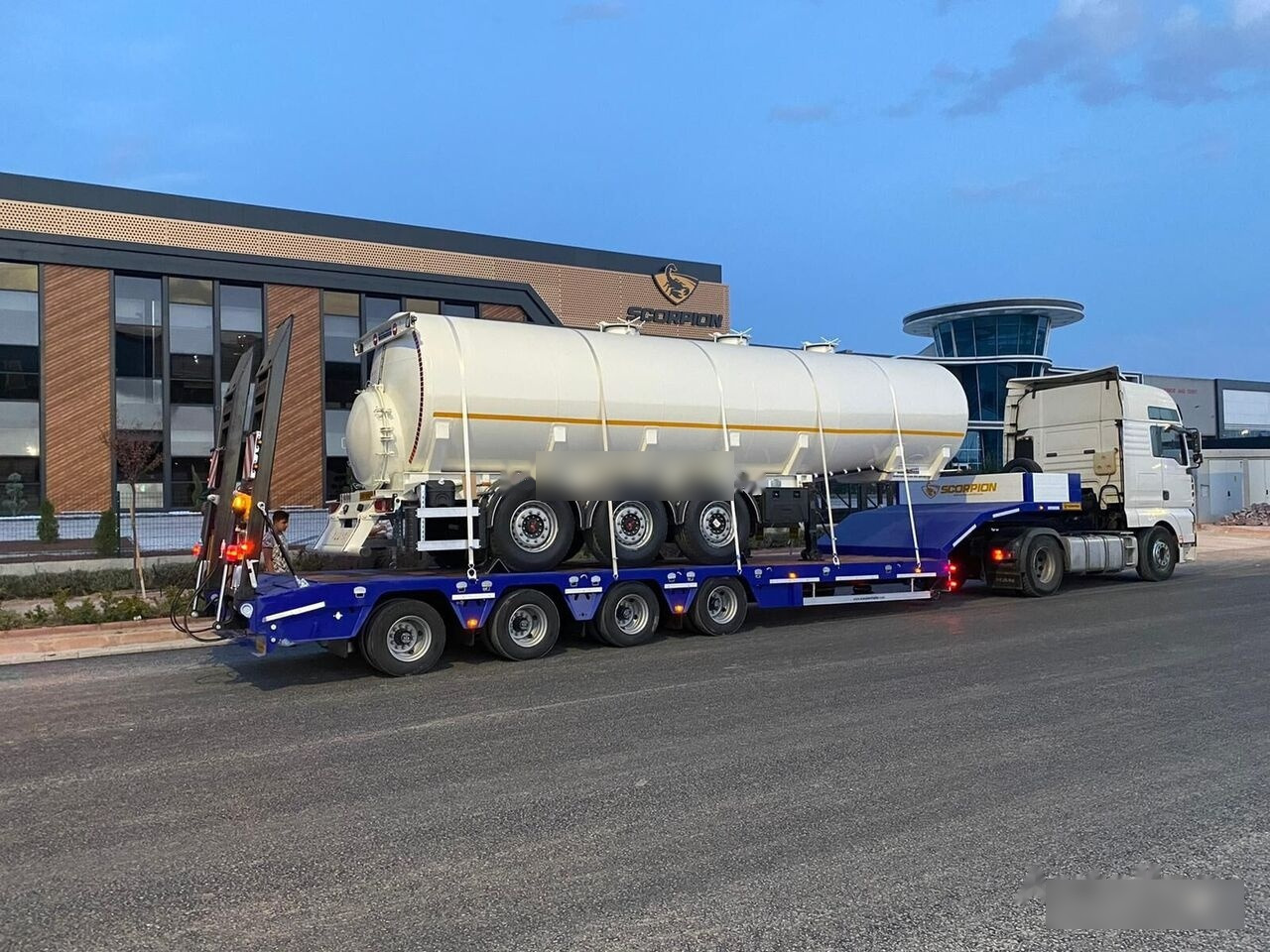 Semi-remorque surbaissé neuf Scorpion Trailer NEW 4 AXLE  LOWBED SEMI TRAILER (MANUFACTURER COMPANY): photos 12