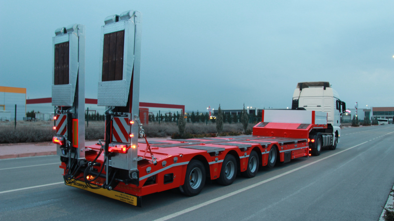 Semi-remorque surbaissé neuf Scorpion Trailer NEW 4 AXLE  LOWBED SEMI TRAILER (MANUFACTURER COMPANY): photos 13