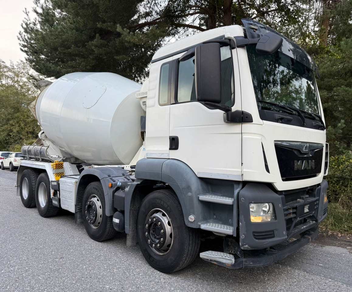 MAN TGS 32.440 8x4, Euro 6, Liebherr 9m3 - Camion malaxeur: photos 2 MAN TGS 32.440 8x4, Euro 6, Liebherr 9m3 - Camion malaxeur: photos 2