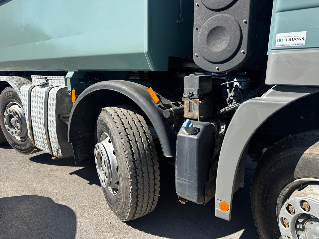 Camion benne Mercedes-Benz Actros 4446 10x4, E5, MP2, EPS, Retarder: photos 10