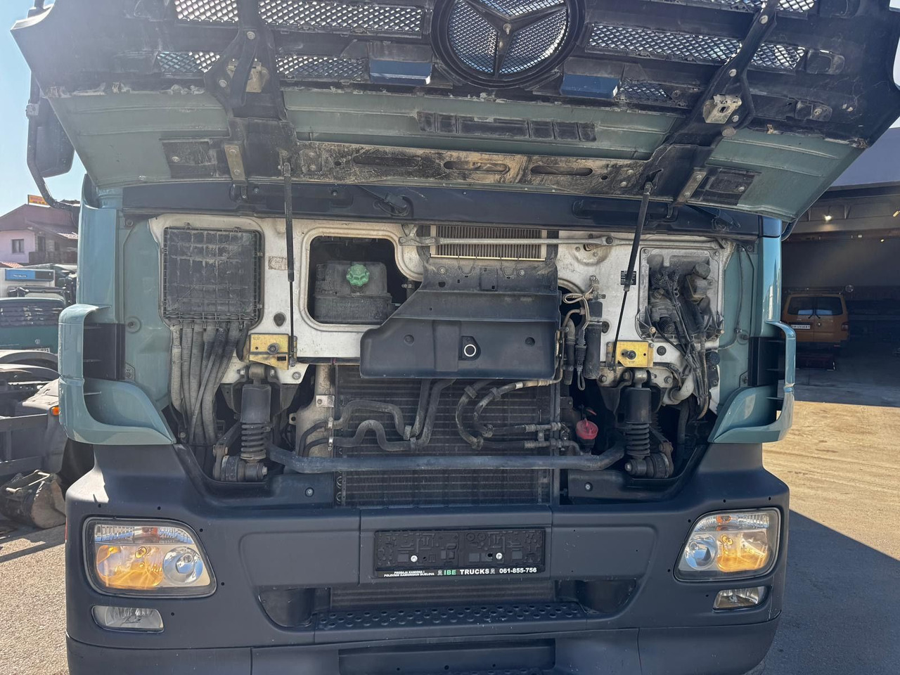 Camion benne Mercedes-Benz Actros 4446 10x4, E5, MP2, EPS, Retarder: photos 8