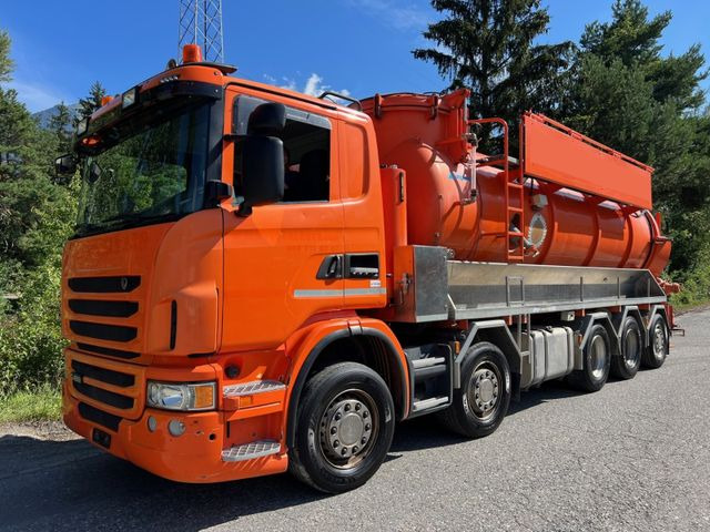 Scania G480 LB 10x4 6HSA, Amphitec Vortex G2 Scania G480 LB 10x4 6HSA, Amphitec Vortex G2 - Camion hydrocureur: photos 1 Scania G480 LB 10x4 6HSA, Amphitec Vortex G2 Scania G480 LB 10x4 6HSA, Amphitec Vortex G2 - Camion hydrocureur: photos 1