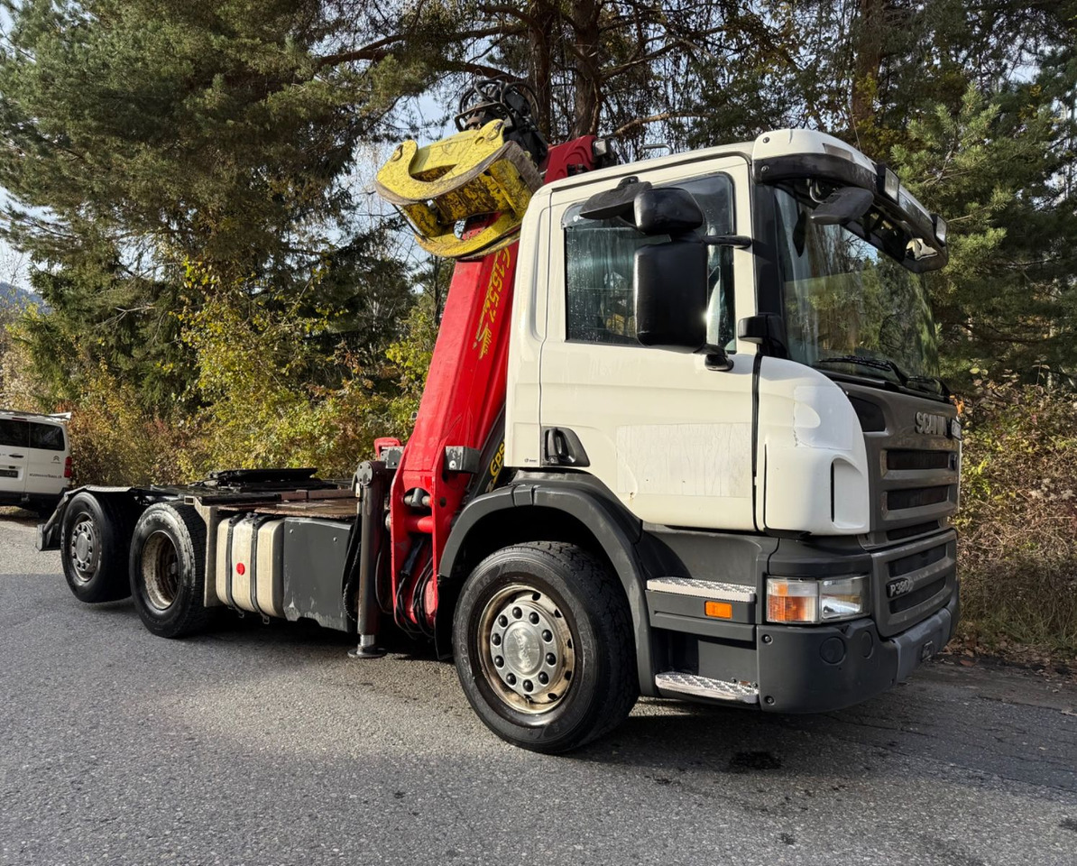 Scania P380 LB 6x2,E4,Palfinger Epsilon E165Z Plus,Kran - Tracteur routier: photos 1 Scania P380 LB 6x2,E4,Palfinger Epsilon E165Z Plus,Kran - Tracteur routier: photos 1