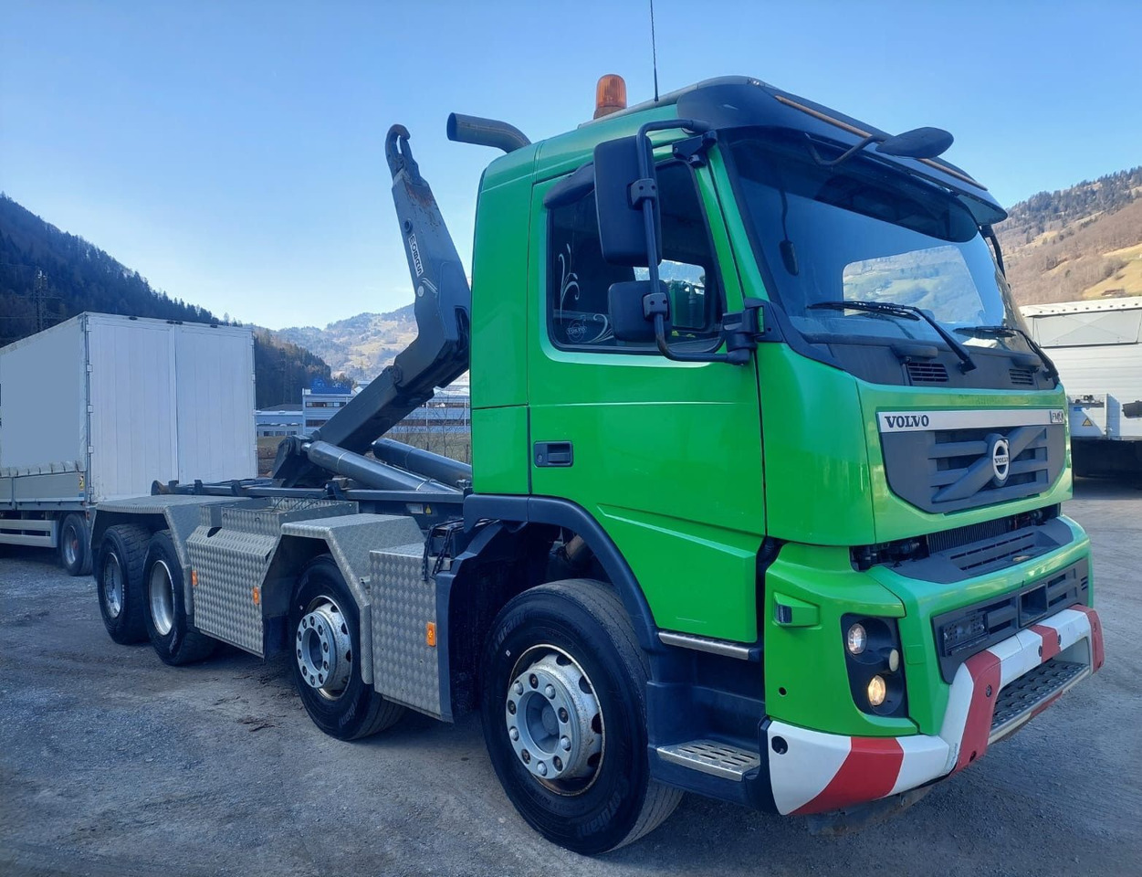 Volvo FMX-460 8x4R, E5, Mobas Abroll - Camion ampliroll: photos 1 Volvo FMX-460 8x4R, E5, Mobas Abroll - Camion ampliroll: photos 1