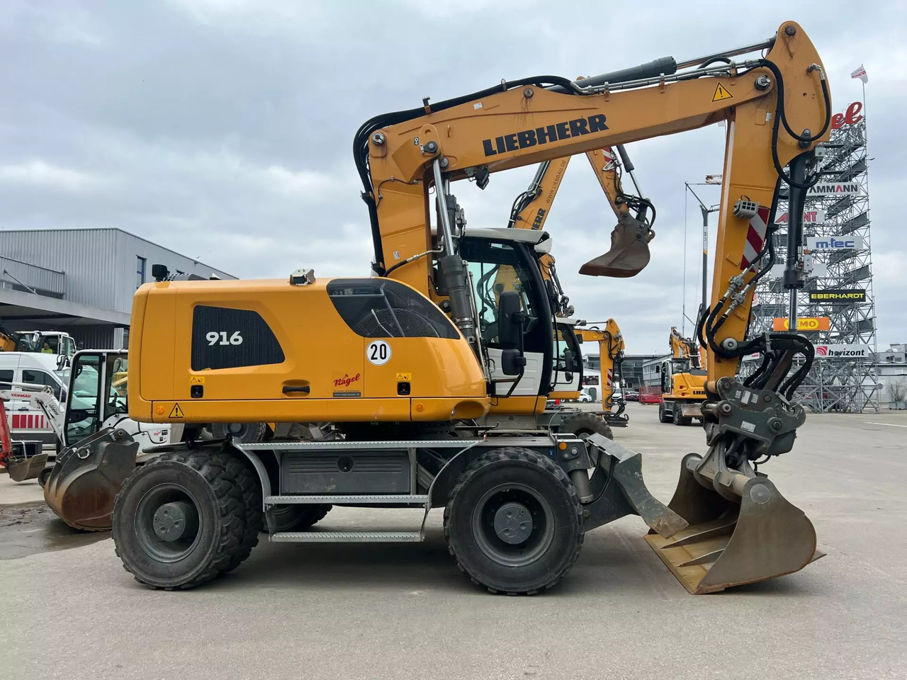 2023 Liebherr A 916 Litronic G6.0-D - Pelle sur pneus: photos 4 2023 Liebherr A 916 Litronic G6.0-D - Pelle sur pneus: photos 4