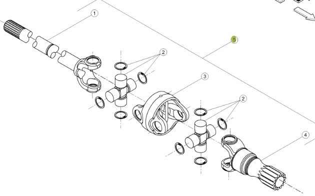 CLAAS Arion 610 660 Kompletny Wał Przedniego Mostu CZĘŚCI 0011637370 00 1163 737 0 - Essieu et pièces pour Machine agricole: photos 1 CLAAS Arion 610 660 Kompletny Wał Przedniego Mostu CZĘŚCI 0011637370 00 1163 737 0 - Essieu et pièces pour Machine agricole: photos 1