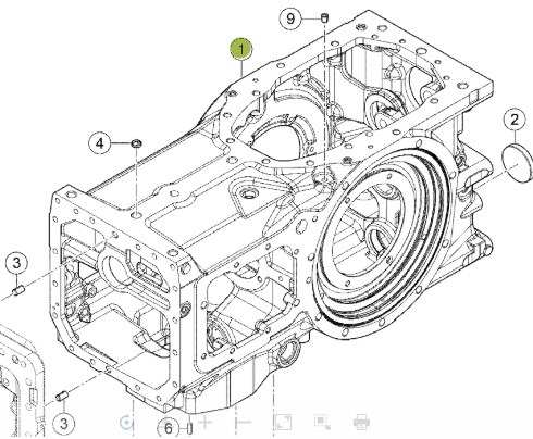 CLAAS Arion 610 660 Obudowa Tylnego Mostu Tylnej Osi 0011721431 00 1172 143 1 - Essieu et pièces pour Machine agricole: photos 1 CLAAS Arion 610 660 Obudowa Tylnego Mostu Tylnej Osi 0011721431 00 1172 143 1 - Essieu et pièces pour Machine agricole: photos 1