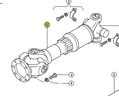 CLAAS TARGO K70 Wałek Przegubowy 0003162930 00 0316 293 0 - Demi arbre pour Matériel de manutention: photos 1 CLAAS TARGO K70 Wałek Przegubowy 0003162930 00 0316 293 0 - Demi arbre pour Matériel de manutention: photos 1