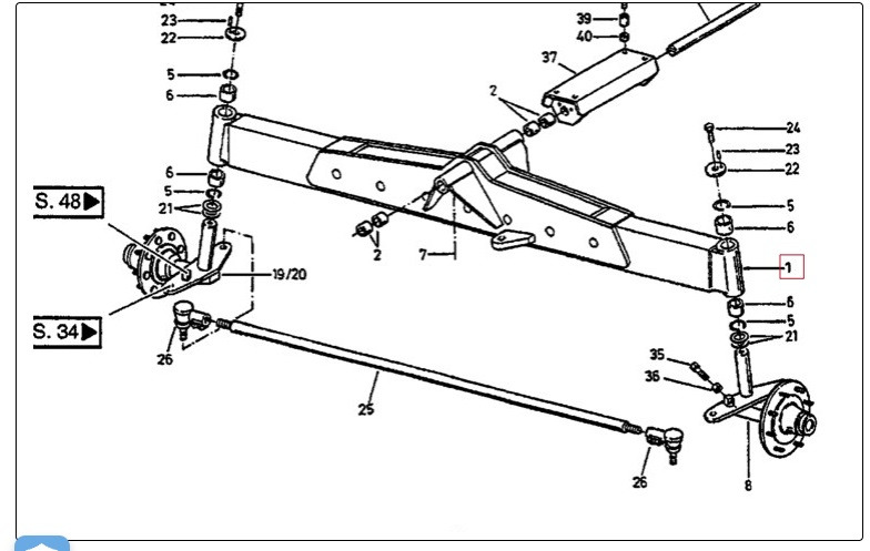 Case Mammut 7400 - zwrotnica prawa 32518596 - Fusée d'essieu pour Machine agricole: photos 1 Case Mammut 7400 - zwrotnica prawa 32518596 - Fusée d'essieu pour Machine agricole: photos 1