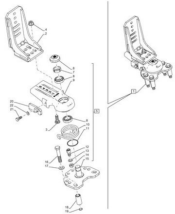 Case Puma New Holland T7 - wspornik skręt błotnika 90403696 - Aile pour Machine agricole: photos 1 Case Puma New Holland T7 - wspornik skręt błotnika 90403696 - Aile pour Machine agricole: photos 1
