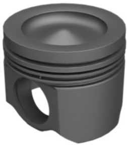 Cat Caterpillar C13 - tłok silnika 384-3698 - Pistons/ Anneaux/ Manchons pour Machine agricole: photos 2 Cat Caterpillar C13 - tłok silnika 384-3698 - Pistons/ Anneaux/ Manchons pour Machine agricole: photos 2