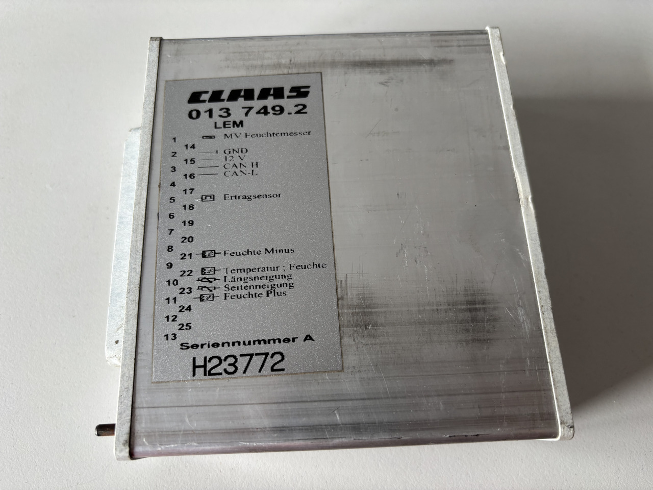 Claas LEXION 410 430 440 480 Moduł Sterownik 0137492 00 0013 749 2 00 0013 844 0 - Bloc de gestion pour Moissonneuse-batteuse: photos 1 Claas LEXION 410 430 440 480 Moduł Sterownik 0137492 00 0013 749 2 00 0013 844 0 - Bloc de gestion pour Moissonneuse-batteuse: photos 1