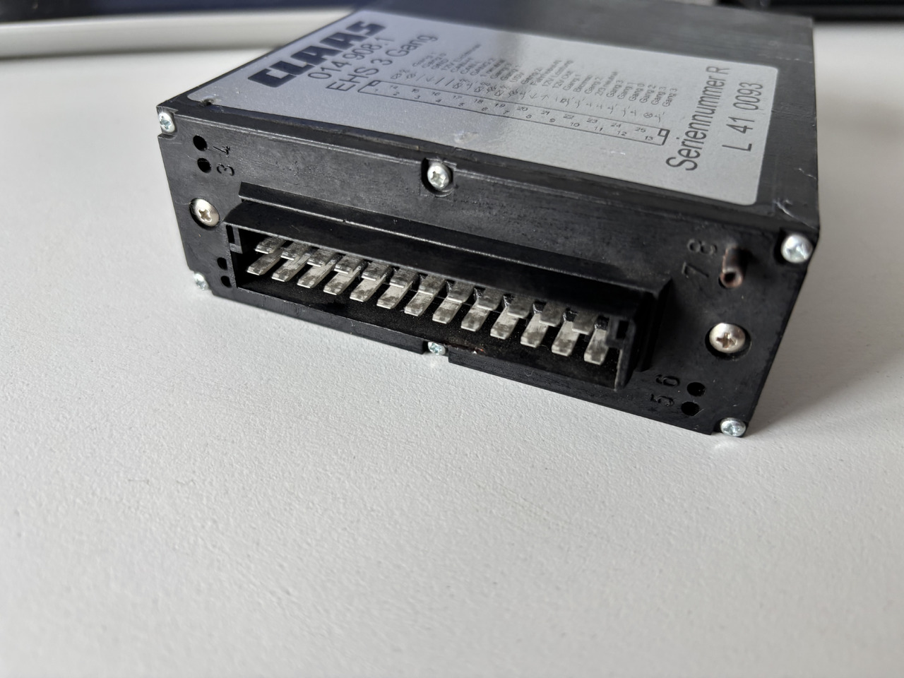 Claas LEXION 510 530 540 560 580 Moduł Sterownik EHS 3 Gang 00 0014 908 4 014908.X - Bloc de gestion pour Moissonneuse-batteuse: photos 2 Claas LEXION 510 530 540 560 580 Moduł Sterownik EHS 3 Gang 00 0014 908 4 014908.X - Bloc de gestion pour Moissonneuse-batteuse: photos 2