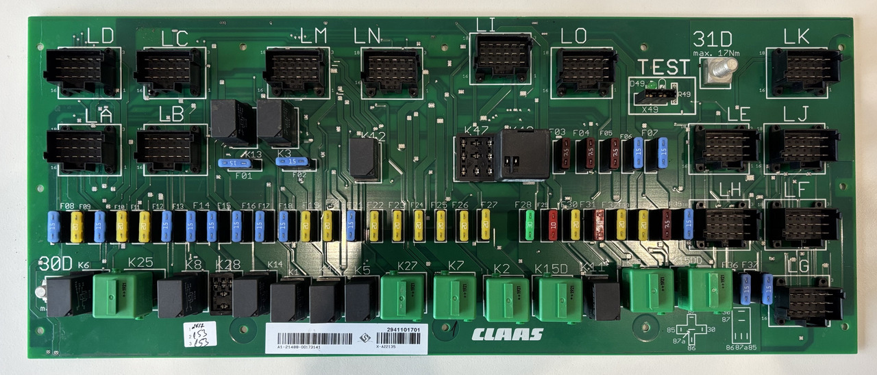 Claas Lexion 620 630 640 670 740 760 780 Centrala Elektryczna 0000173141 00 0017 314 1 NOWA - Bloc de gestion pour Machine agricole: photos 1 Claas Lexion 620 630 640 670 740 760 780 Centrala Elektryczna 0000173141 00 0017 314 1 NOWA - Bloc de gestion pour Machine agricole: photos 1