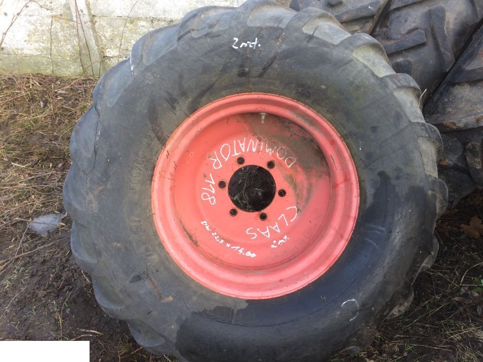 Felga DW22.5x14.00 koła szerokie claas dominator 500/80-22.5 - Roue complète pour Machine agricole: photos 1 Felga DW22.5x14.00 koła szerokie claas dominator 500/80-22.5 - Roue complète pour Machine agricole: photos 1