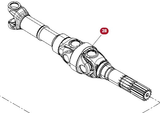 Fendt 930 933 936 939 942 GEN 7 Półoś Wał Przegubowy Jarzmo CZĘŚCI H218PF050038B H218PF050081A - Demi arbre pour Machine agricole: photos 1 Fendt 930 933 936 939 942 GEN 7 Półoś Wał Przegubowy Jarzmo CZĘŚCI H218PF050038B H218PF050081A - Demi arbre pour Machine agricole: photos 1