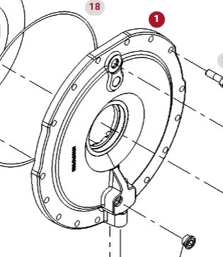 Fendt Vario 1038 1042 1046 1050 GEN 3 Pokrywa Hamulcy F530300200200 - Pièces de frein pour Machine agricole: photos 1 Fendt Vario 1038 1042 1046 1050 GEN 3 Pokrywa Hamulcy F530300200200 - Pièces de frein pour Machine agricole: photos 1