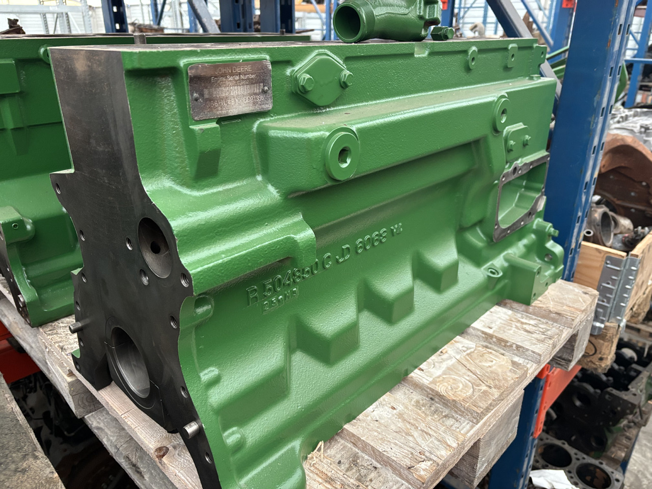 John Deere 6068 6068HL481 Blok Silnika R504850 - Bloc-cylindres pour Machine agricole: photos 1 John Deere 6068 6068HL481 Blok Silnika R504850 - Bloc-cylindres pour Machine agricole: photos 1