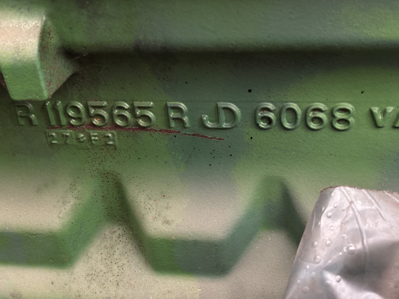 John Deere 6068 6068TF250 R119565 Blok Silnika - Bloc-cylindres pour Machine agricole: photos 1 John Deere 6068 6068TF250 R119565 Blok Silnika - Bloc-cylindres pour Machine agricole: photos 1