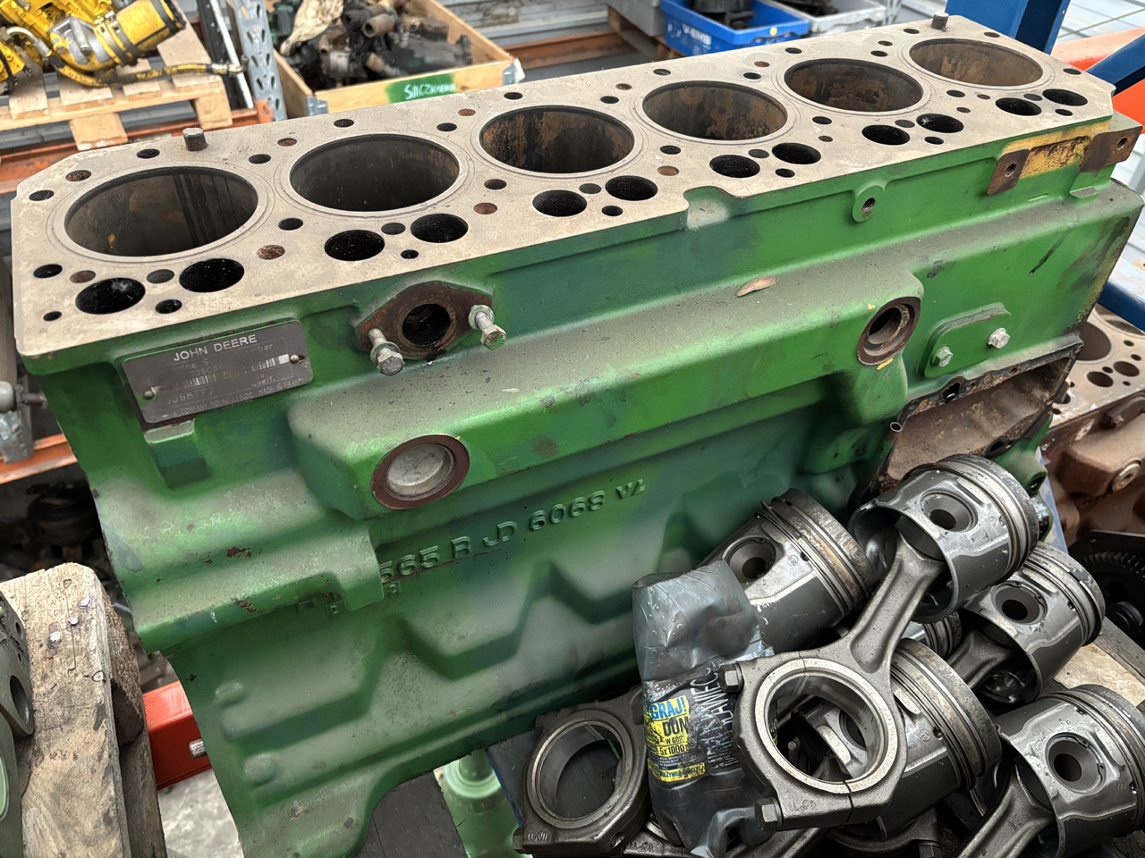John Deere 6068 6068TF250 R119565 Blok Silnika - Bloc-cylindres pour Machine agricole: photos 5 John Deere 6068 6068TF250 R119565 Blok Silnika - Bloc-cylindres pour Machine agricole: photos 5