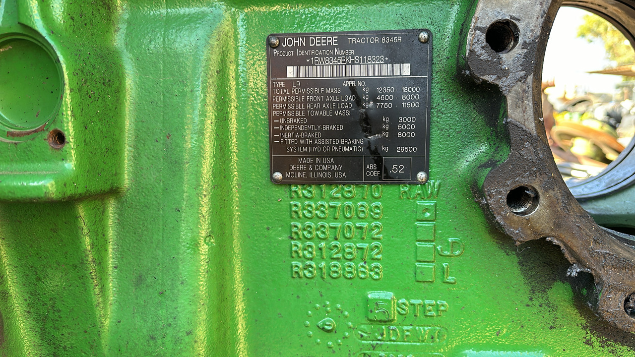John deere 8345r miska olejowa obudowa mostu przedniego - Essieu et pièces pour Machine agricole: photos 1 John deere 8345r miska olejowa obudowa mostu przedniego - Essieu et pièces pour Machine agricole: photos 1