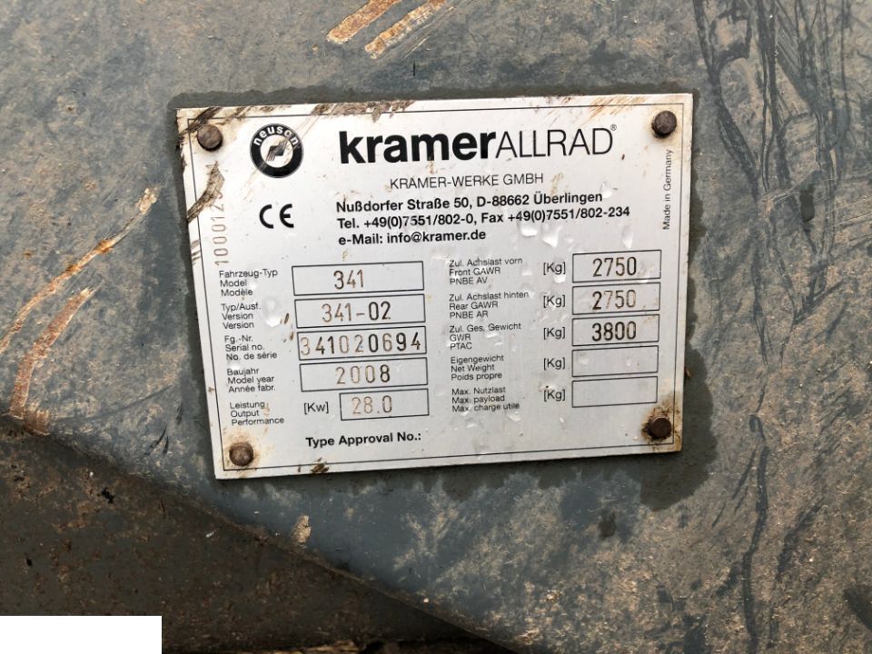 Kramer Allrad 280 341-02 Radlader - Części - Zwrotnica - Fusée d'essieu pour Engins de chantier: photos 1 Kramer Allrad 280 341-02 Radlader - Części - Zwrotnica - Fusée d'essieu pour Engins de chantier: photos 1