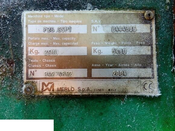 ŁADOWARKA TELESKOPOWA Merlo p26.6 spt - CZĘŚCI - Most Przedni - Essieu avant pour Machine agricole: photos 5 ŁADOWARKA TELESKOPOWA Merlo p26.6 spt - CZĘŚCI - Most Przedni - Essieu avant pour Machine agricole: photos 5