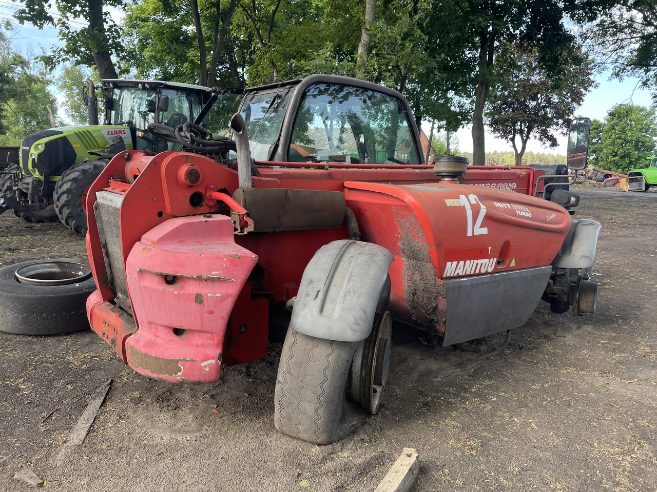 Manitou MHT 860 - na części - Chariot télescopique: photos 2 Manitou MHT 860 - na części - Chariot télescopique: photos 2