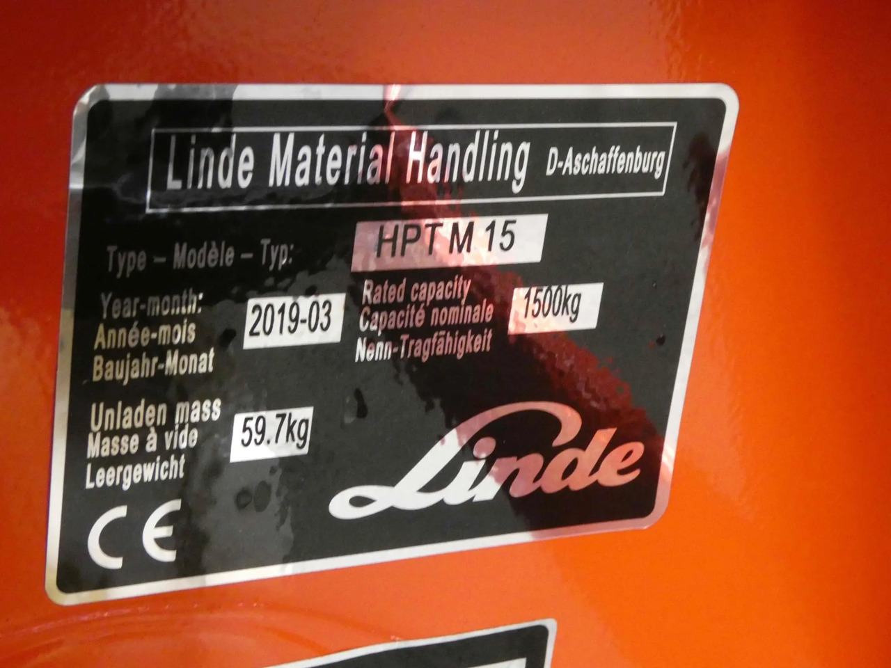 Linde 2x HPTM15/565mm - Transpalette: photos 4 Linde 2x HPTM15/565mm - Transpalette: photos 4