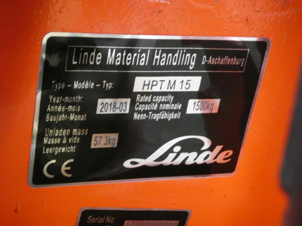 Linde 4x HPTM15Low/350mm - Transpalette: photos 4 Linde 4x HPTM15Low/350mm - Transpalette: photos 4