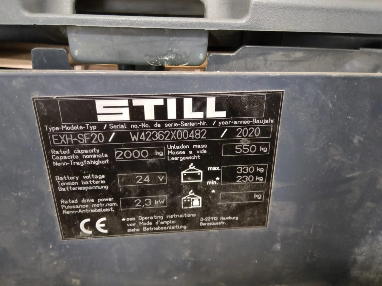 STILL EXH-SF20 - Transpalette: photos 5 STILL EXH-SF20 - Transpalette: photos 5