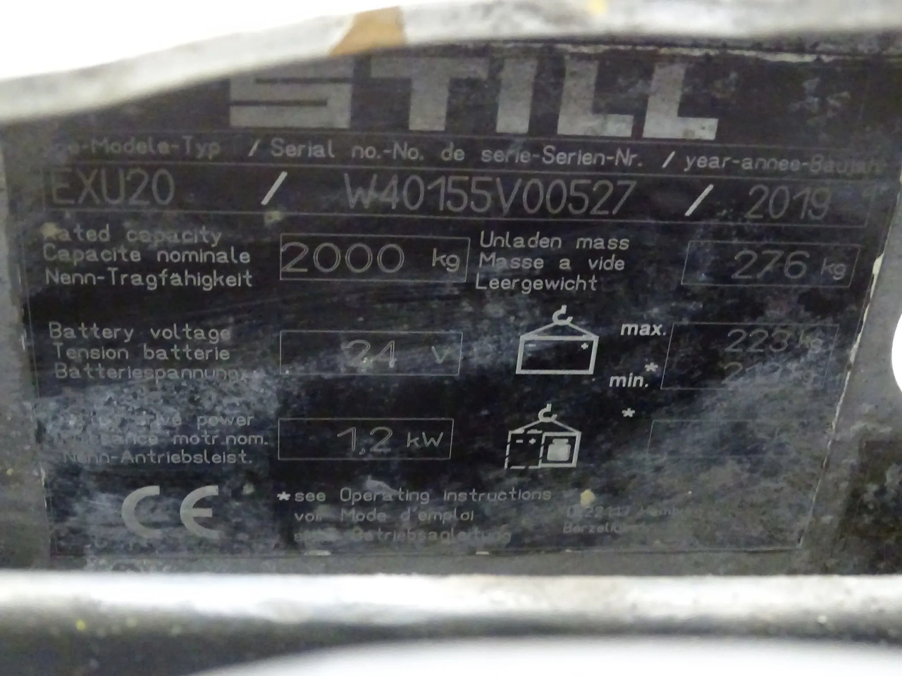 STILL EXU20 - Transpalette: photos 5 STILL EXU20 - Transpalette: photos 5