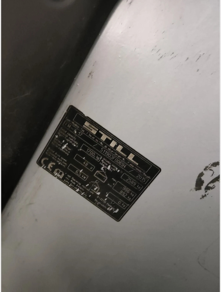 STILL FM-X17 - Chariot à mât rétractable: photos 5 STILL FM-X17 - Chariot à mât rétractable: photos 5