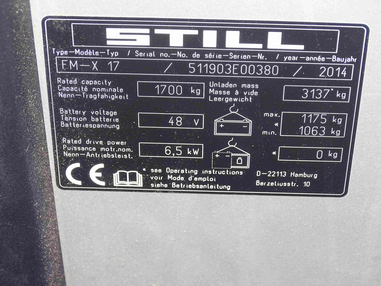 STILL FM-X17 - Chariot à mât rétractable: photos 5 STILL FM-X17 - Chariot à mât rétractable: photos 5