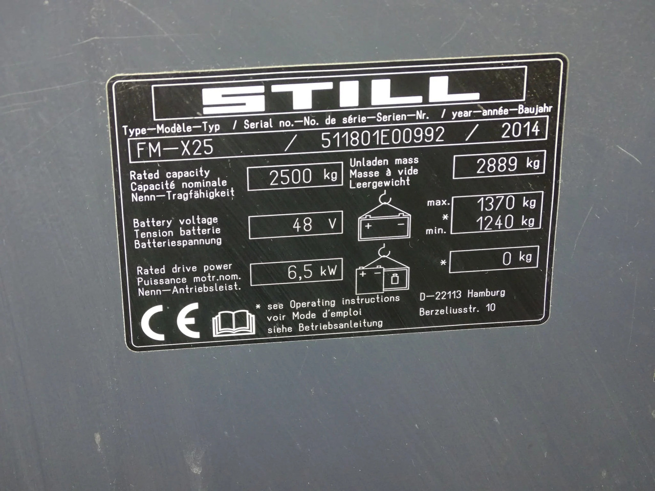 STILL FM-X25 - Chariot à mât rétractable: photos 5 STILL FM-X25 - Chariot à mât rétractable: photos 5
