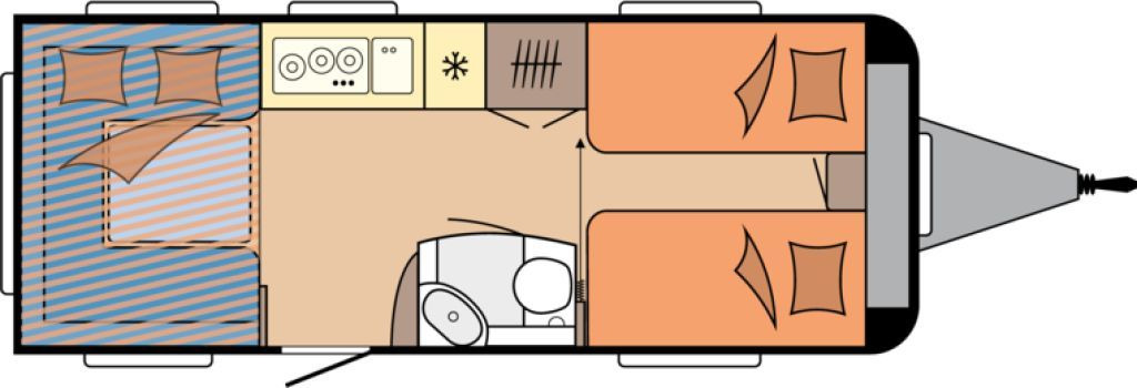 Hobby De Luxe 515 UHL mit Extras, Lagerabverkauf! - Caravane: photos 2 Hobby De Luxe 515 UHL mit Extras, Lagerabverkauf! - Caravane: photos 2