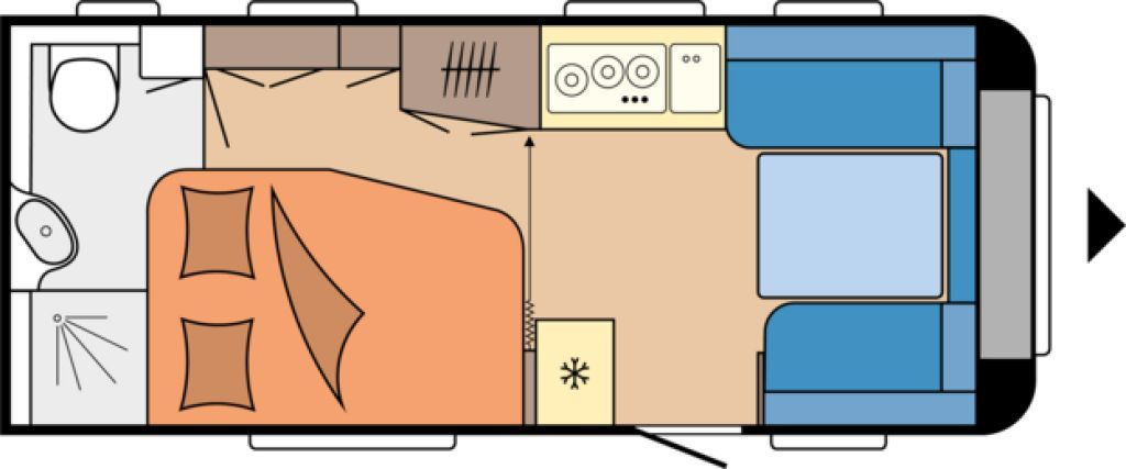 Hobby Excellent 495 WFB Mover, Autark, Combi 6E 1800KG - Caravane: photos 2 Hobby Excellent 495 WFB Mover, Autark, Combi 6E 1800KG - Caravane: photos 2