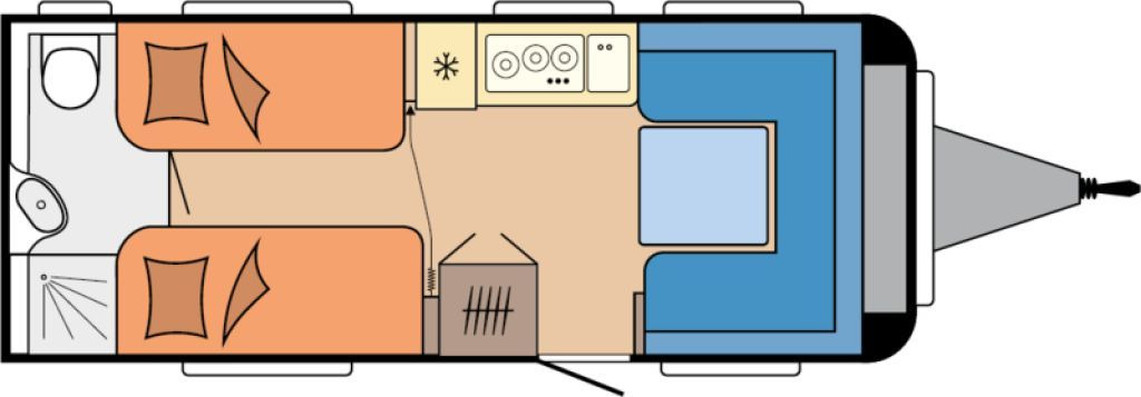 Hobby Excellent Edition 540 WLU 2026 2000kg., - Caravane: photos 2 Hobby Excellent Edition 540 WLU 2026 2000kg., - Caravane: photos 2