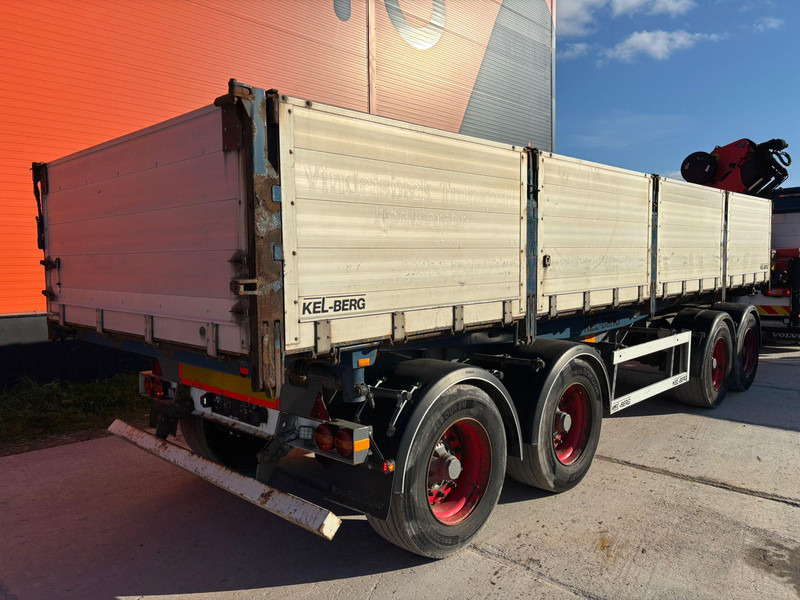 Remorque plateau KEL-BERG D32B4 BPW AXLES / EXTENDABLE DRAWBAR / BOX L=7605 mm: photos 7 Remorque plateau KEL-BERG D32B4 BPW AXLES / EXTENDABLE DRAWBAR / BOX L=7605 mm: photos 7