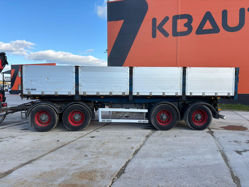 KEL-BERG D32B4 BPW AXLES / EXTENDABLE DRAWBAR / BOX L=7605 mm - Remorque plateau: photos 4 KEL-BERG D32B4 BPW AXLES / EXTENDABLE DRAWBAR / BOX L=7605 mm - Remorque plateau: photos 4