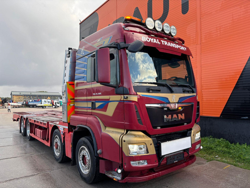 MAN TGS 35.480 8x4H-6 HYDRODRIVE / PLATFORM L=9160 mm / WINCH - Camion porte-voitures: photos 4 MAN TGS 35.480 8x4H-6 HYDRODRIVE / PLATFORM L=9160 mm / WINCH - Camion porte-voitures: photos 4