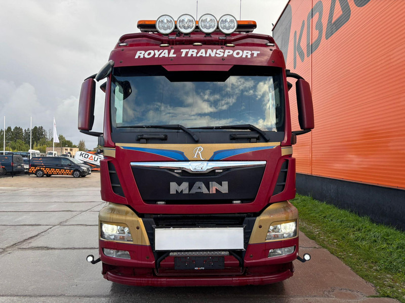 MAN TGS 35.480 8x4H-6 HYDRODRIVE / PLATFORM L=9160 mm / WINCH - Camion porte-voitures: photos 3 MAN TGS 35.480 8x4H-6 HYDRODRIVE / PLATFORM L=9160 mm / WINCH - Camion porte-voitures: photos 3