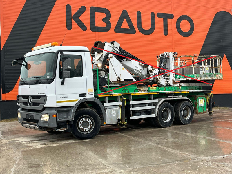 Mercedes-Benz Actros 2636 6x4 FOR SALE AS CHASSIS / ONLY 28159 km / V6 ENGINE / FULL STEEL - Châssis cabine: photos 1 Mercedes-Benz Actros 2636 6x4 FOR SALE AS CHASSIS / ONLY 28159 km / V6 ENGINE / FULL STEEL - Châssis cabine: photos 1